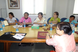 Women Parliamentarians from Myanmar Visit CSR