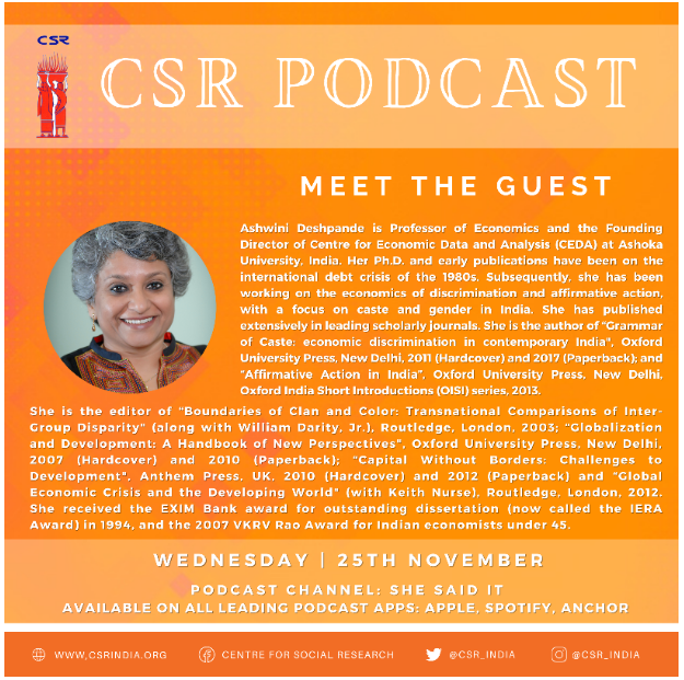CSR Podacast episode 1 - Meet the guest