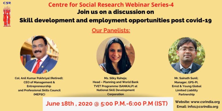 Webinar series - development opportunities